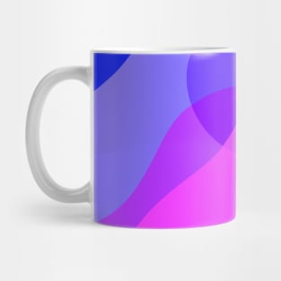 Abstract Colorful Overlapping Shapes Mug